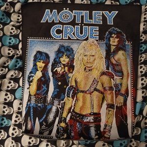 VINTAGE MOTLEY CRUE GROUP BACKPATCH